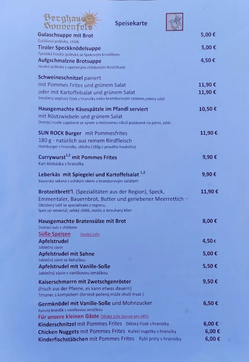 Speisekarte photo 3