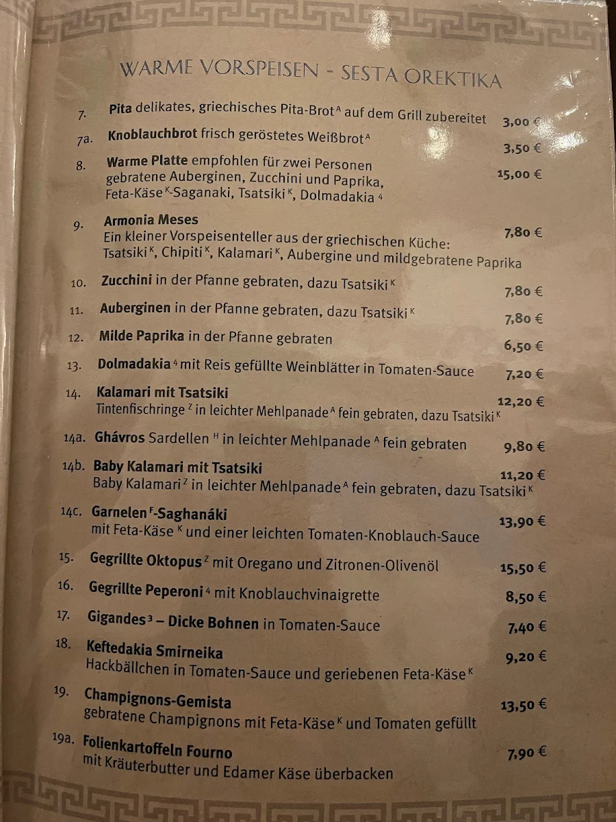 Speisekarte photo 4
