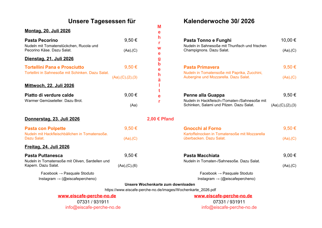 Speisekarte photo 1