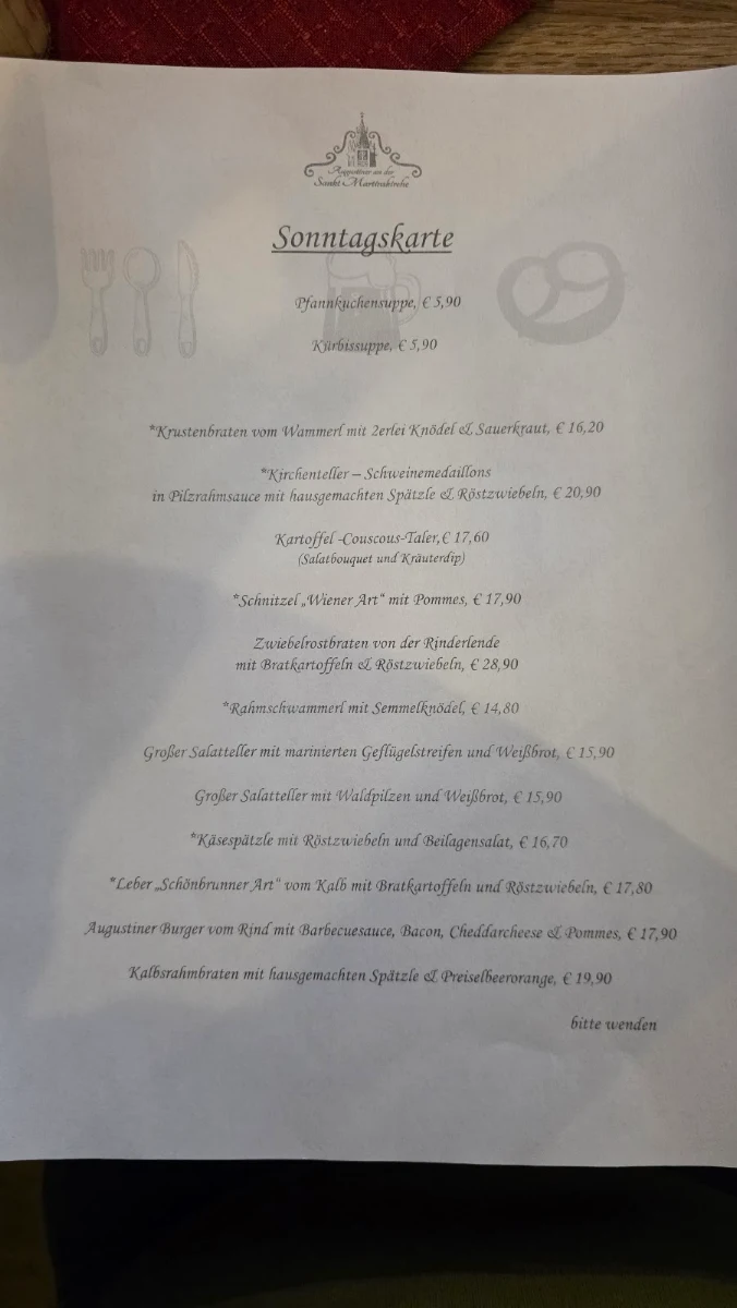 Speisekarte photo 1