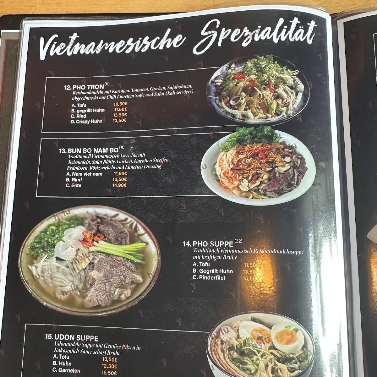 Speisekarte photo 3