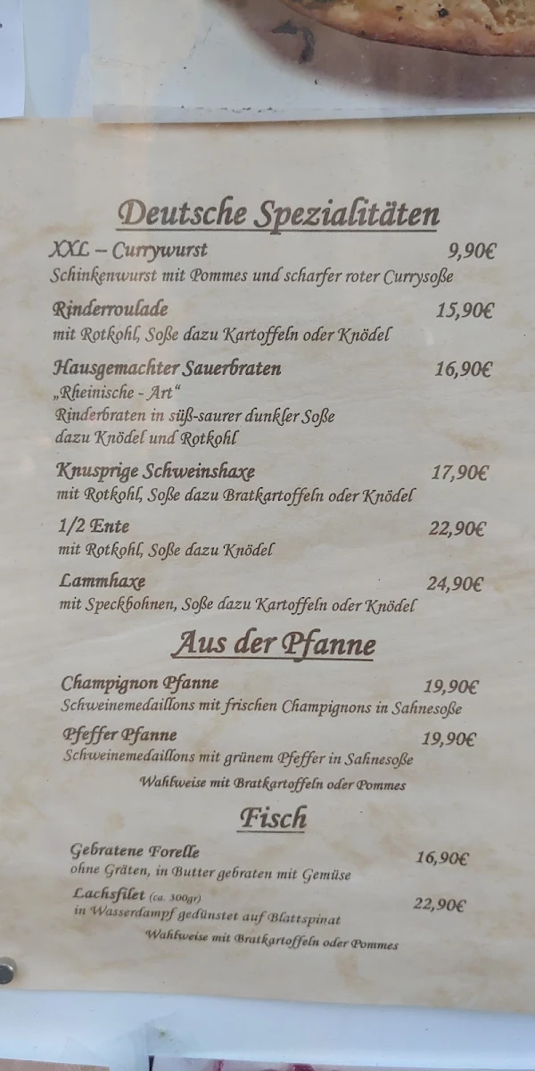 Speisekarte photo 4