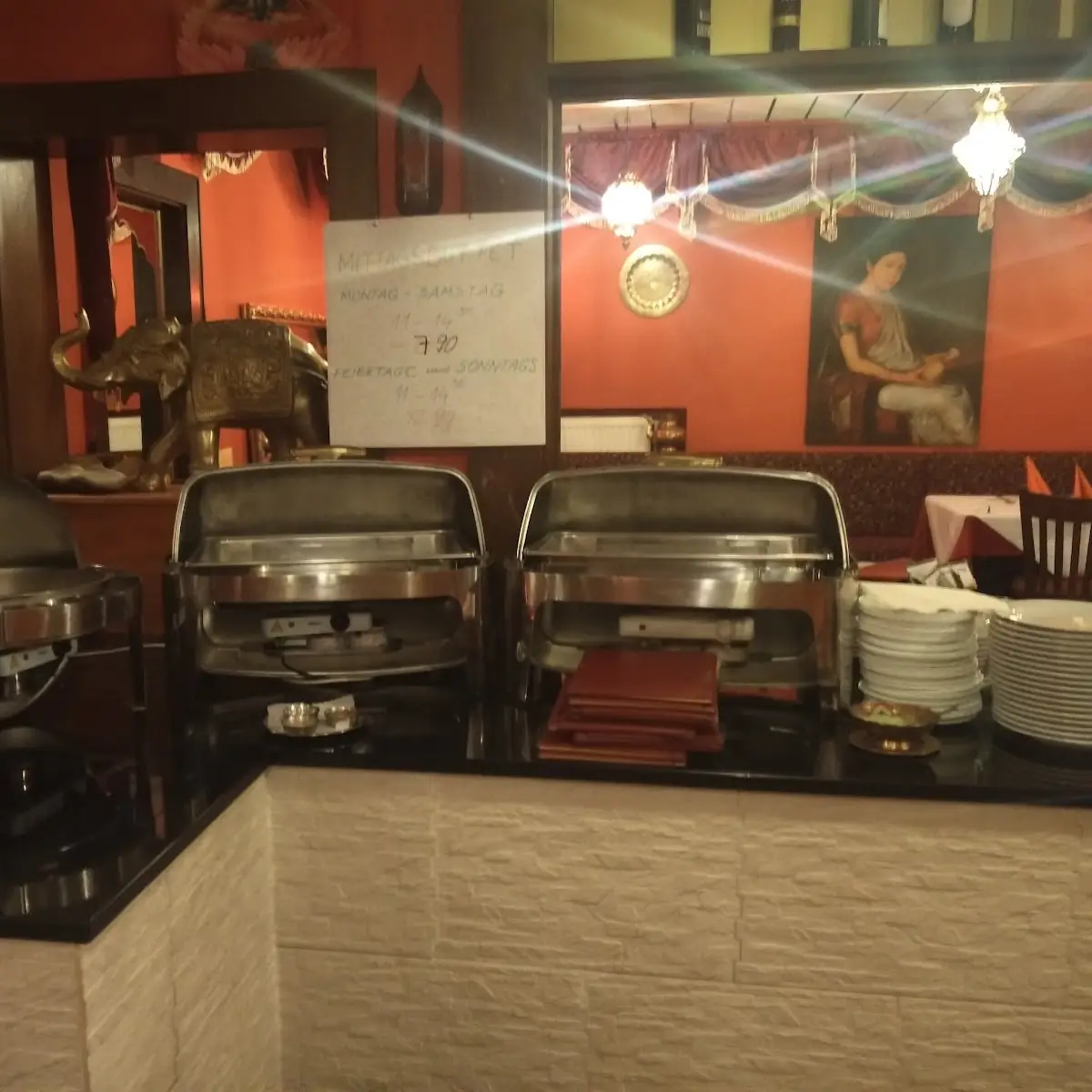 Atmosphäre, Restaurant Taj Mahal - Ingolstadt