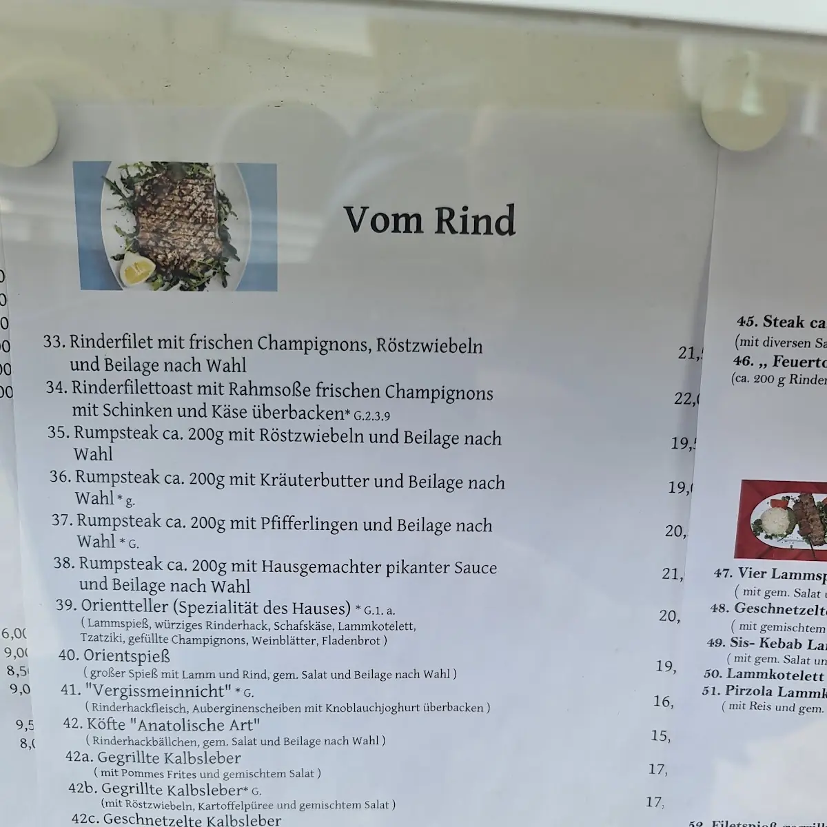 Speisekarte photo 4