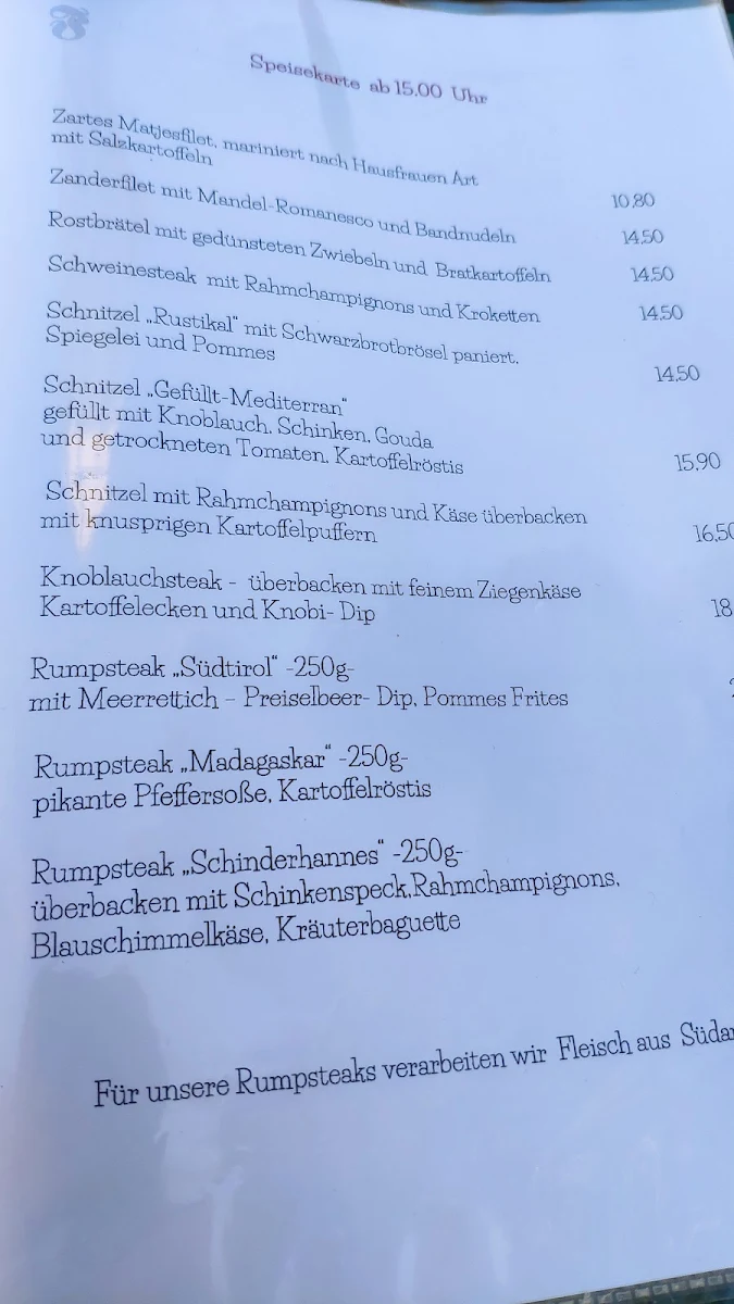 Speisekarte photo 2