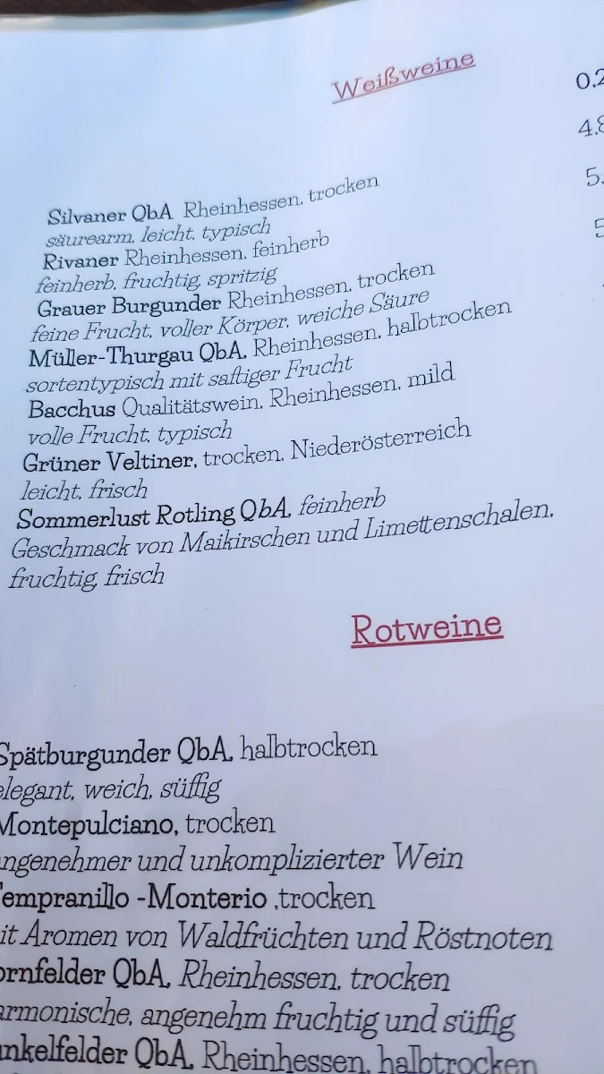 Speisekarte photo 4