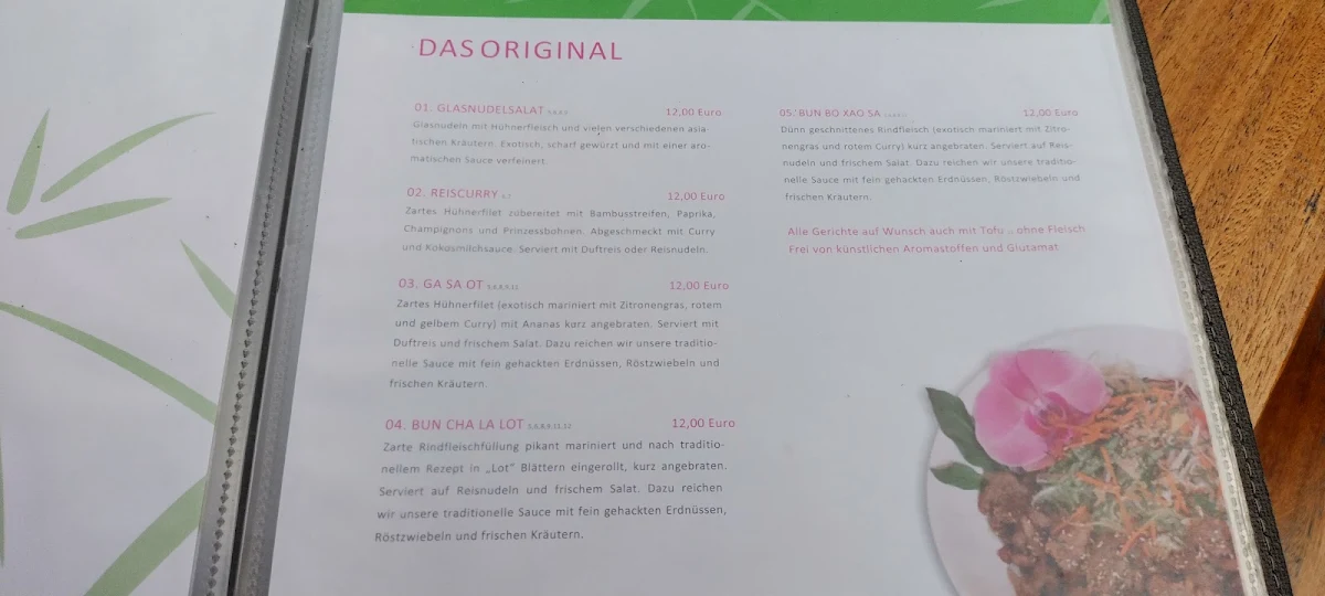 Speisekarte photo 5
