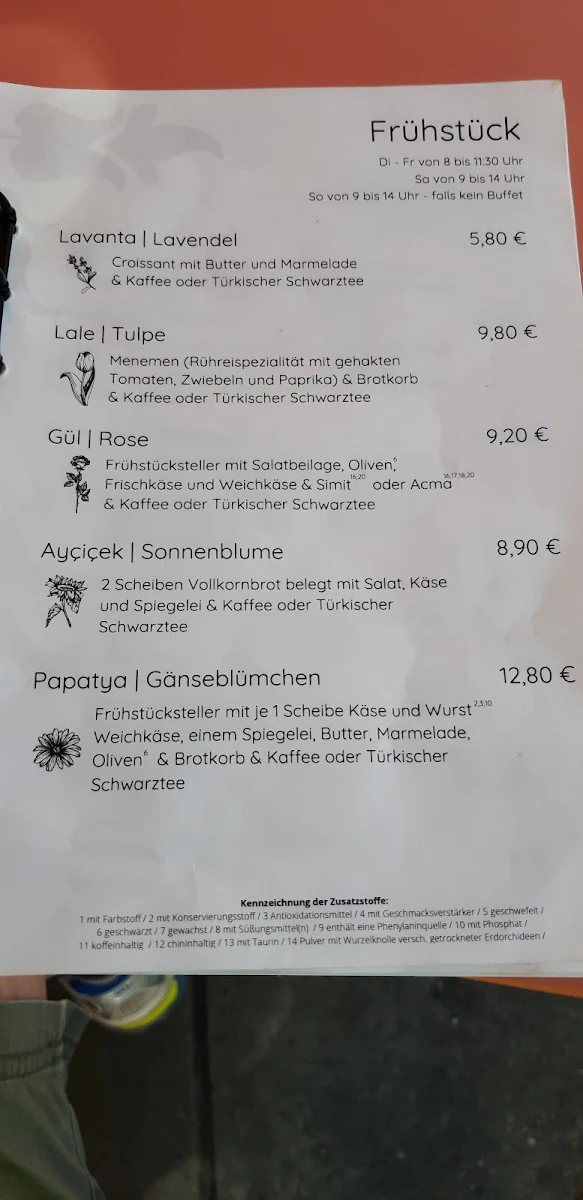 Speisekarte photo 3