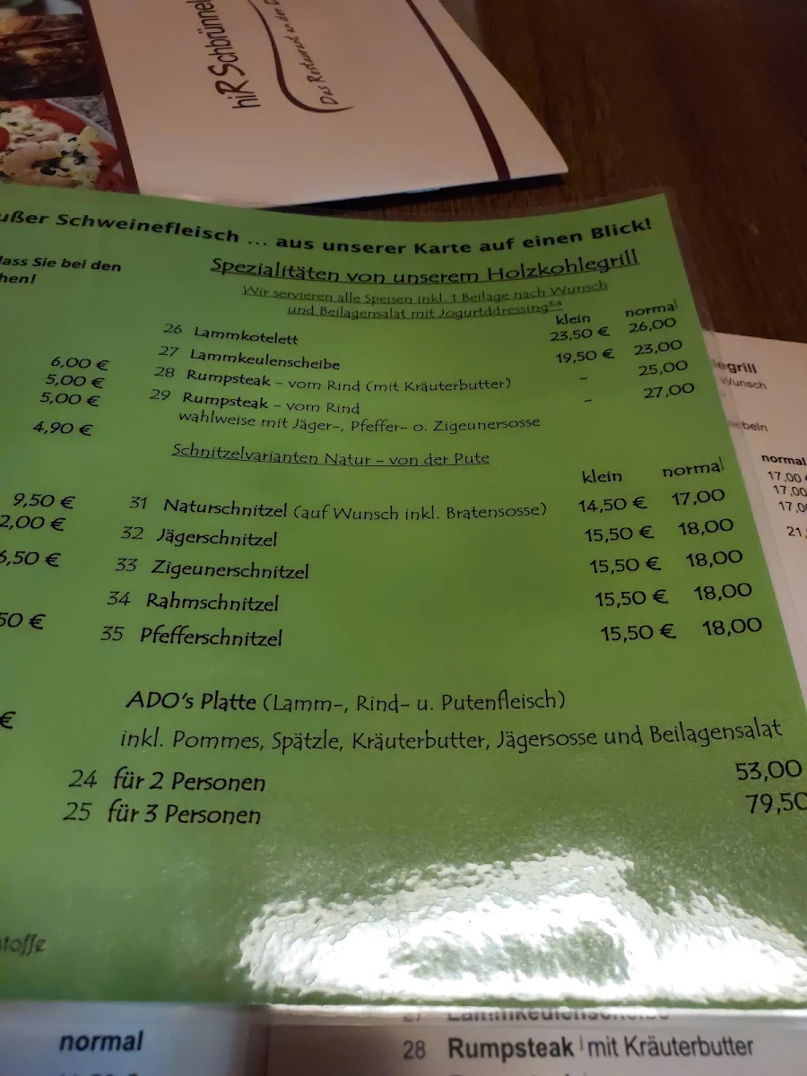 Speisekarte photo 4