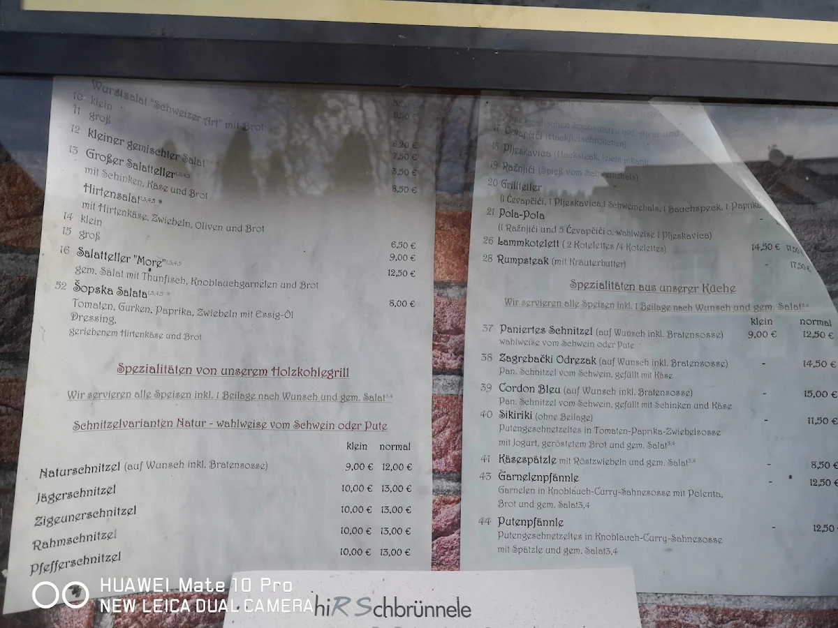 Speisekarte photo 5