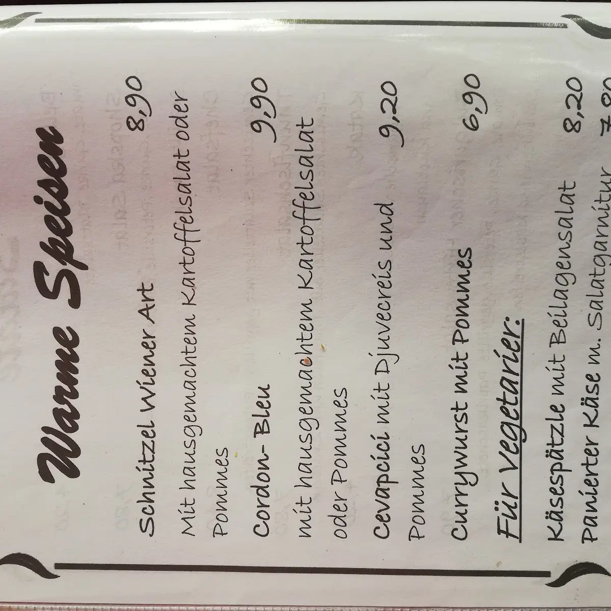 Speisekarte photo 10