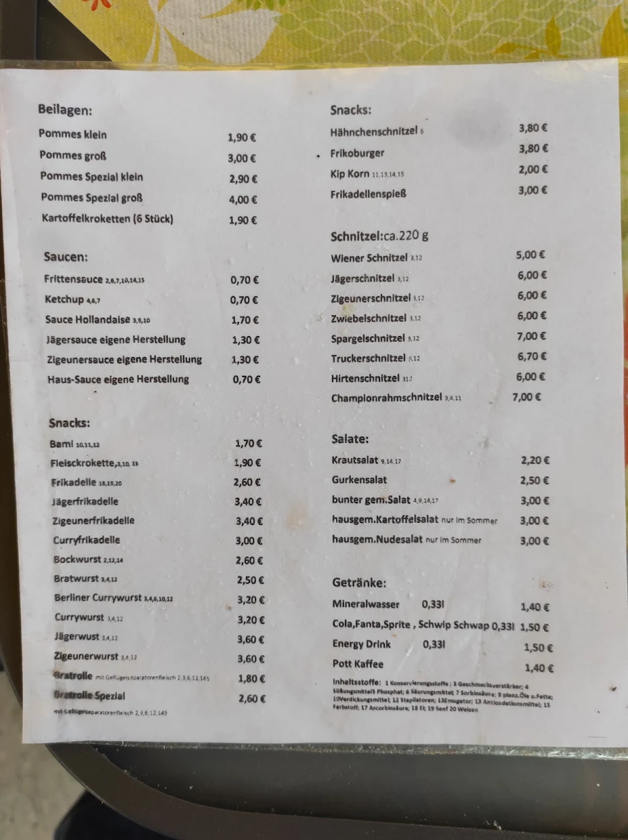 Speisekarte photo 2