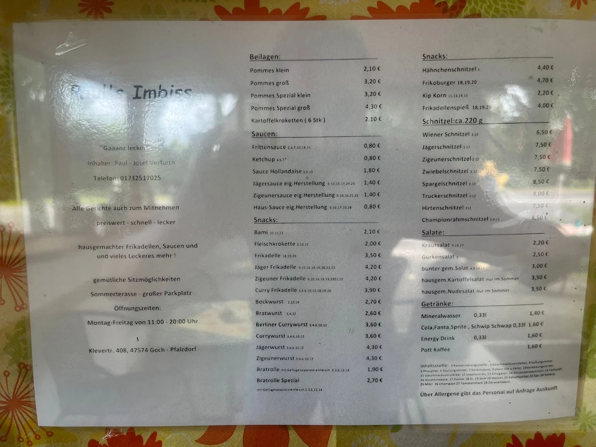 Speisekarte photo 3