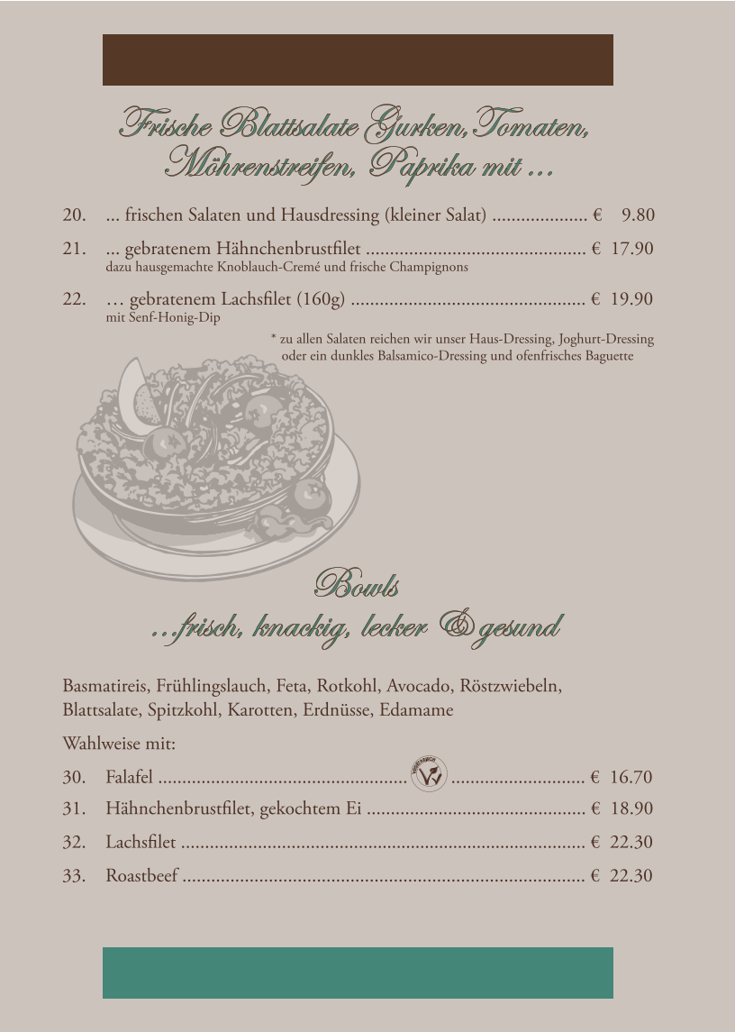 Speisekarte photo 8