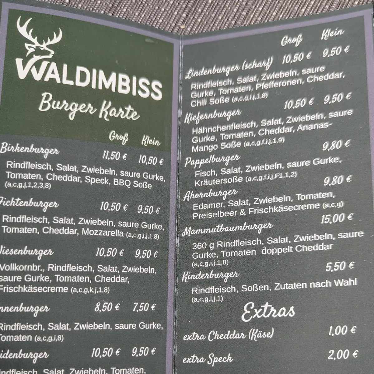 Speisekarte photo 5