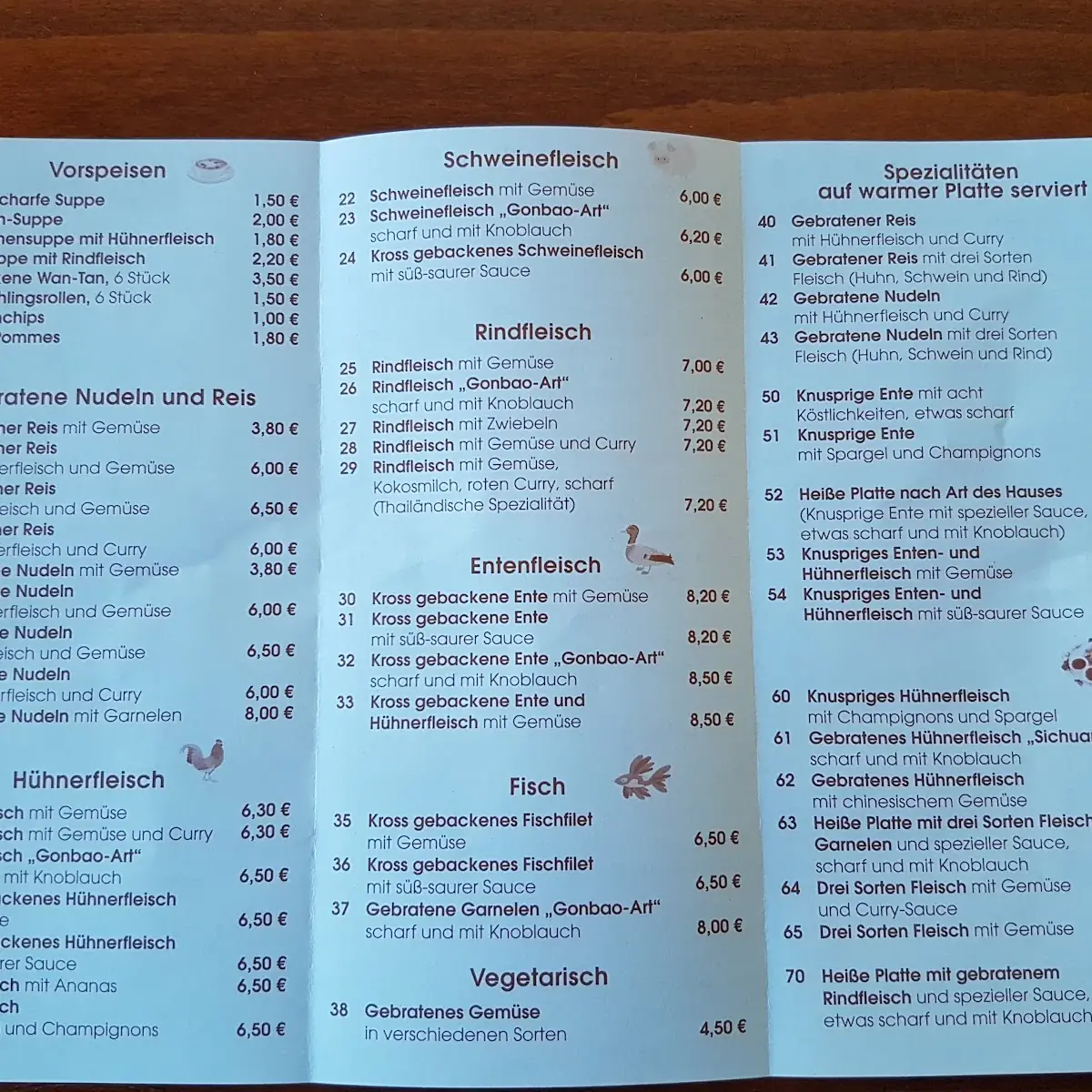 Speisekarte photo 8