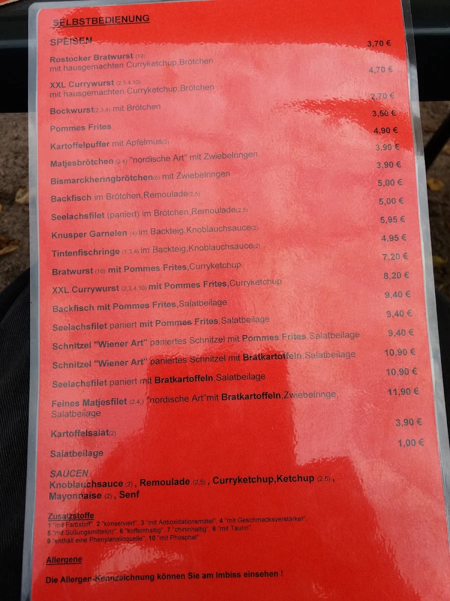 Speisekarte photo 1