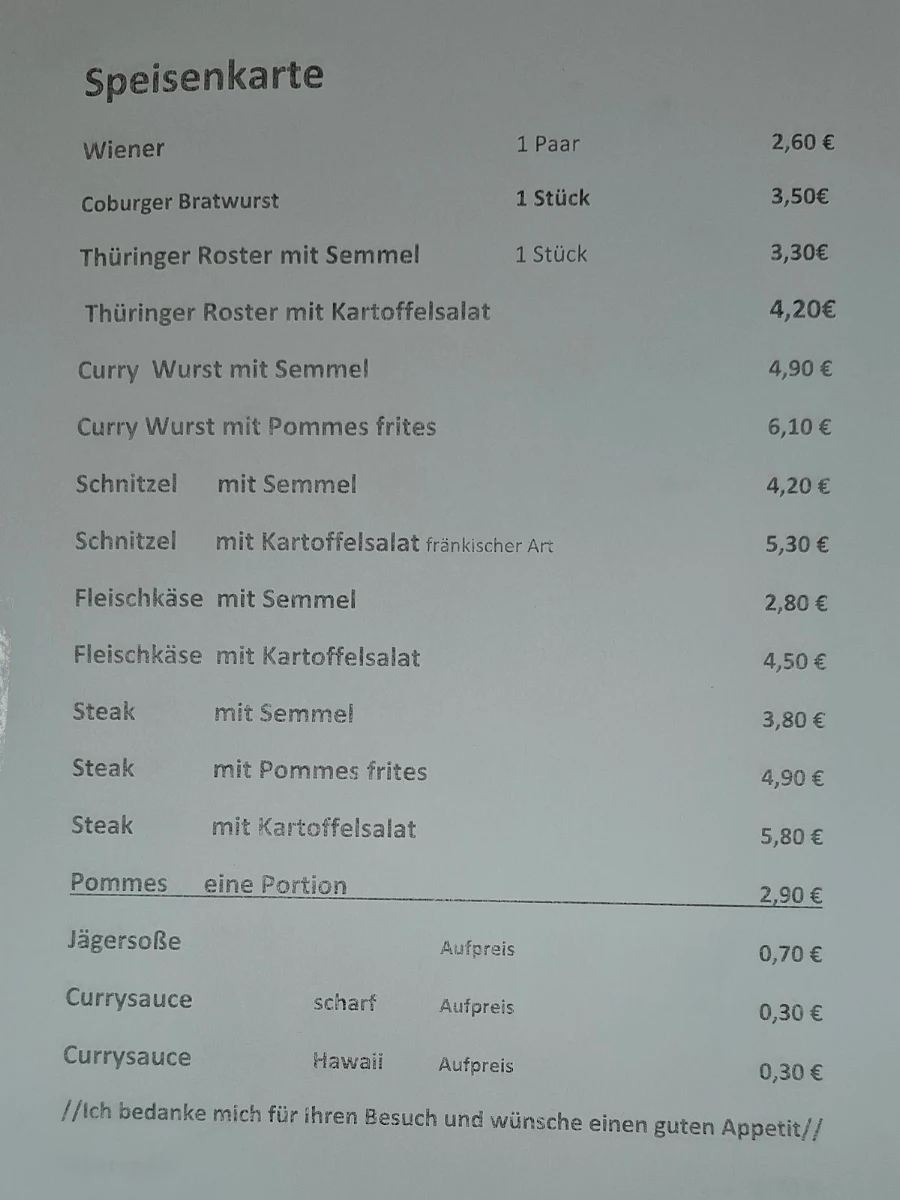 Speisekarte photo 3