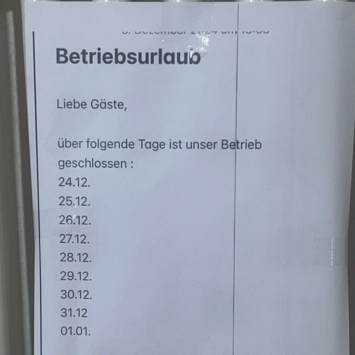 Speisekarte photo 4