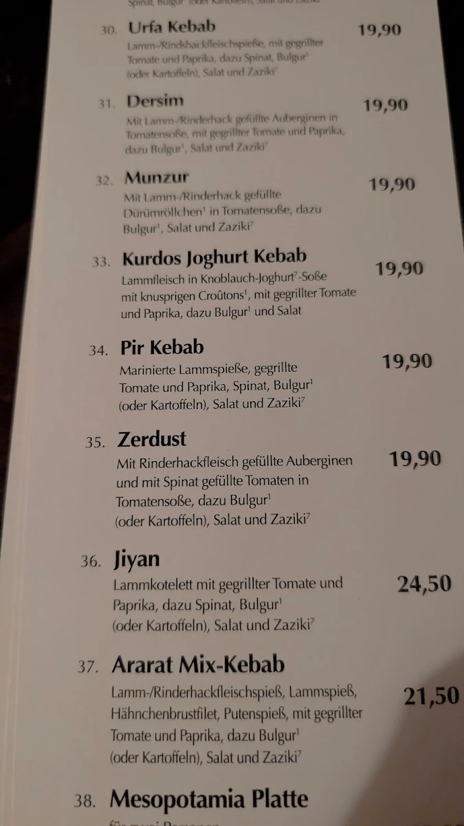 Speisekarte photo 4
