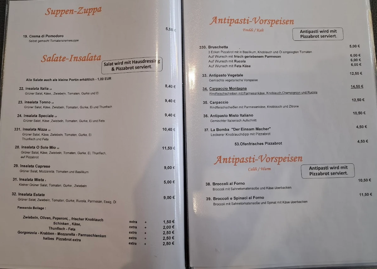 Speisekarte photo 7