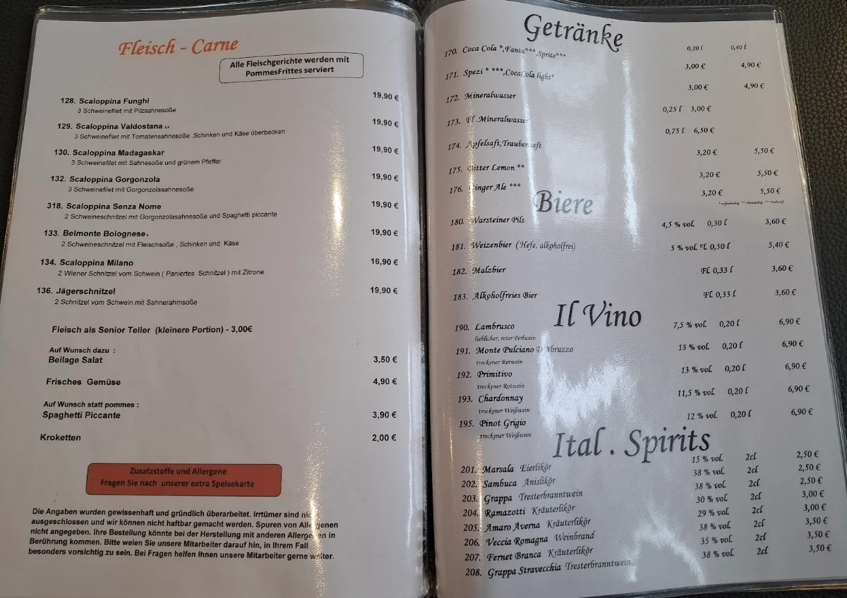 Speisekarte photo 8