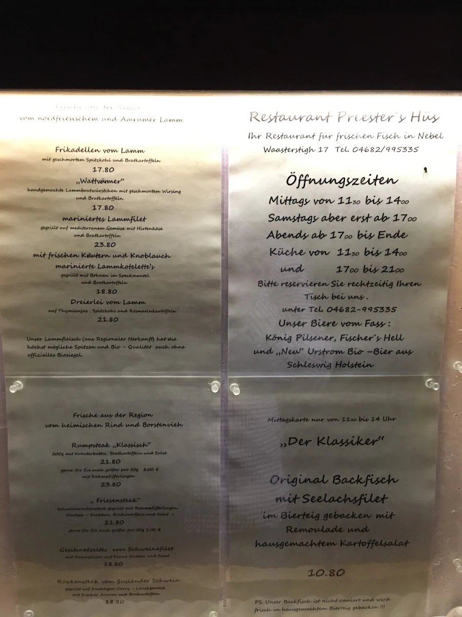 Speisekarte photo 4