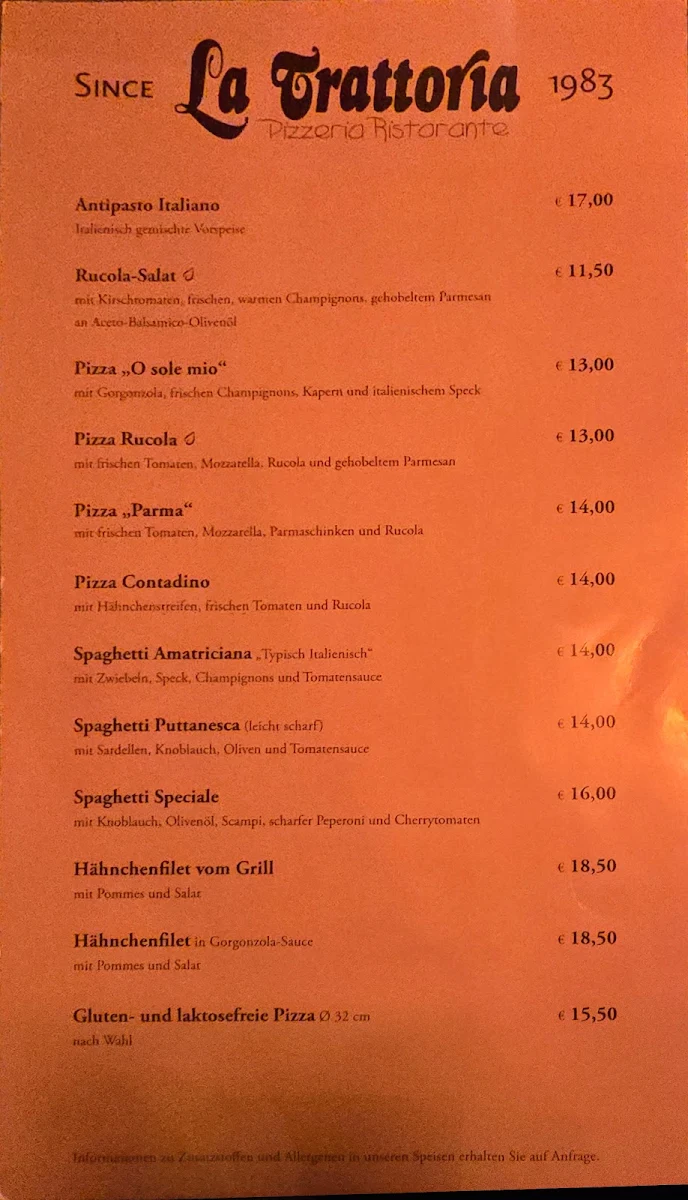 Speisekarte photo 2