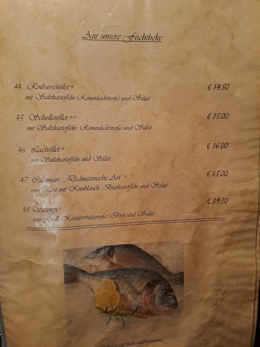 Speisekarte photo 2