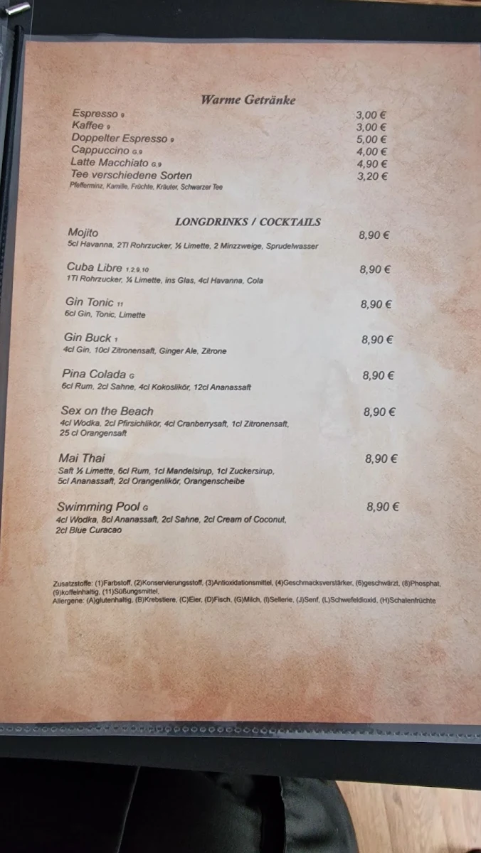 Speisekarte photo 2