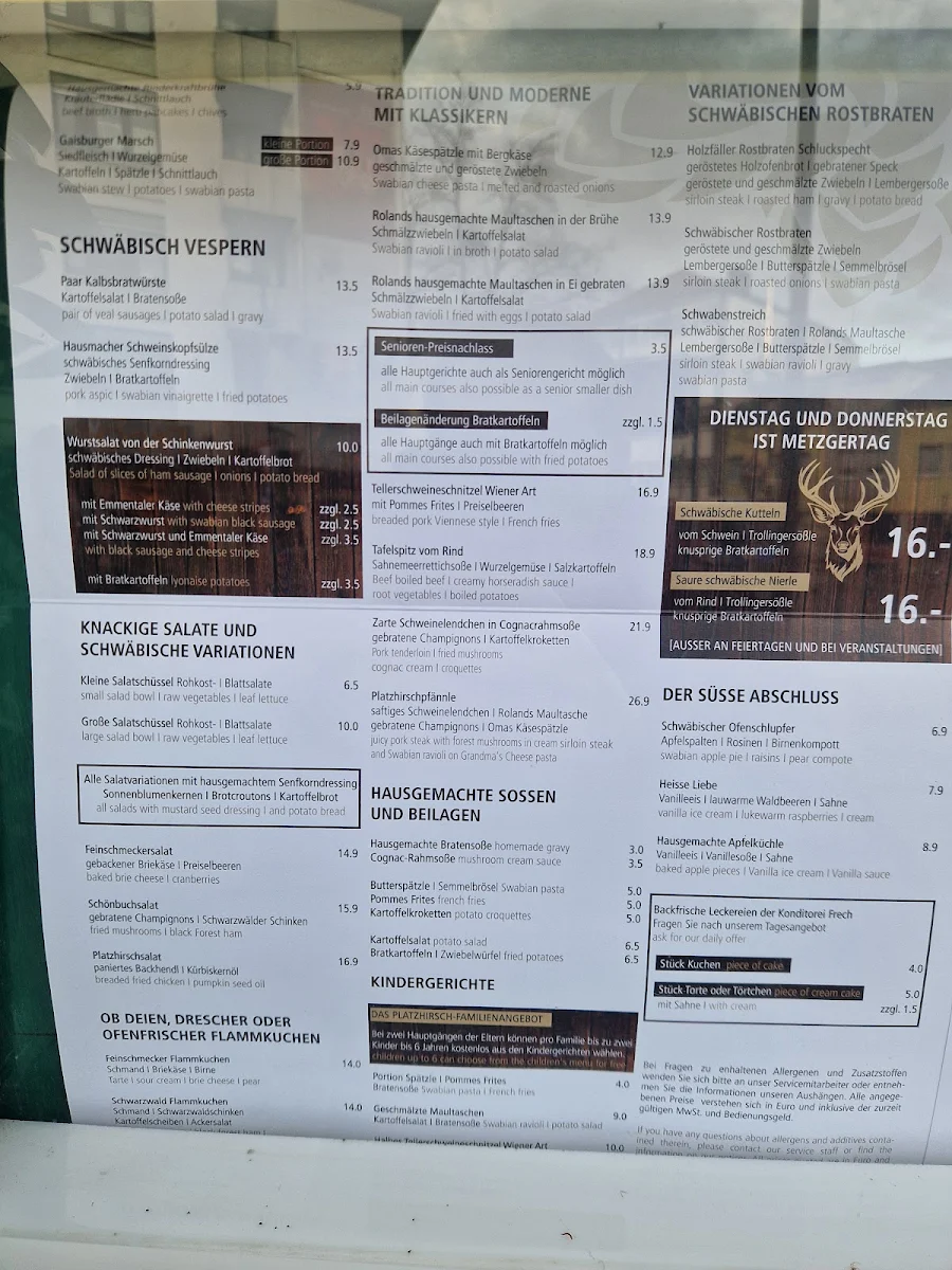 Speisekarte photo 2