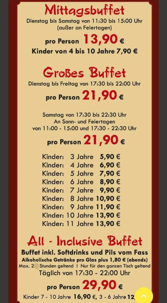 Speisekarte photo 2