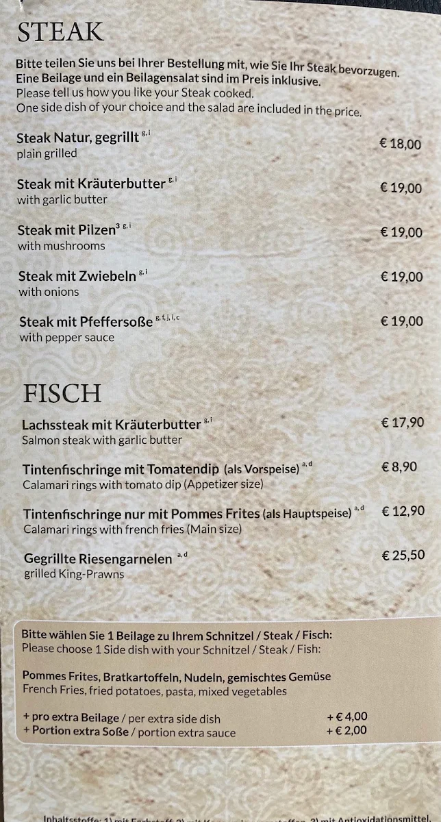 Speisekarte photo 6