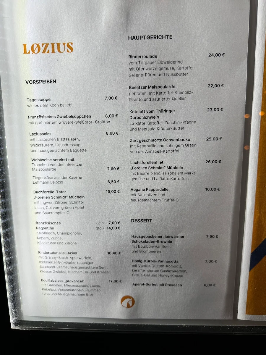 Speisekarte photo 3