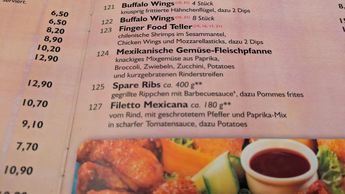 Speisekarte photo 4