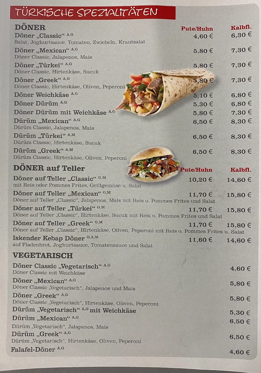 Speisekarte photo 6
