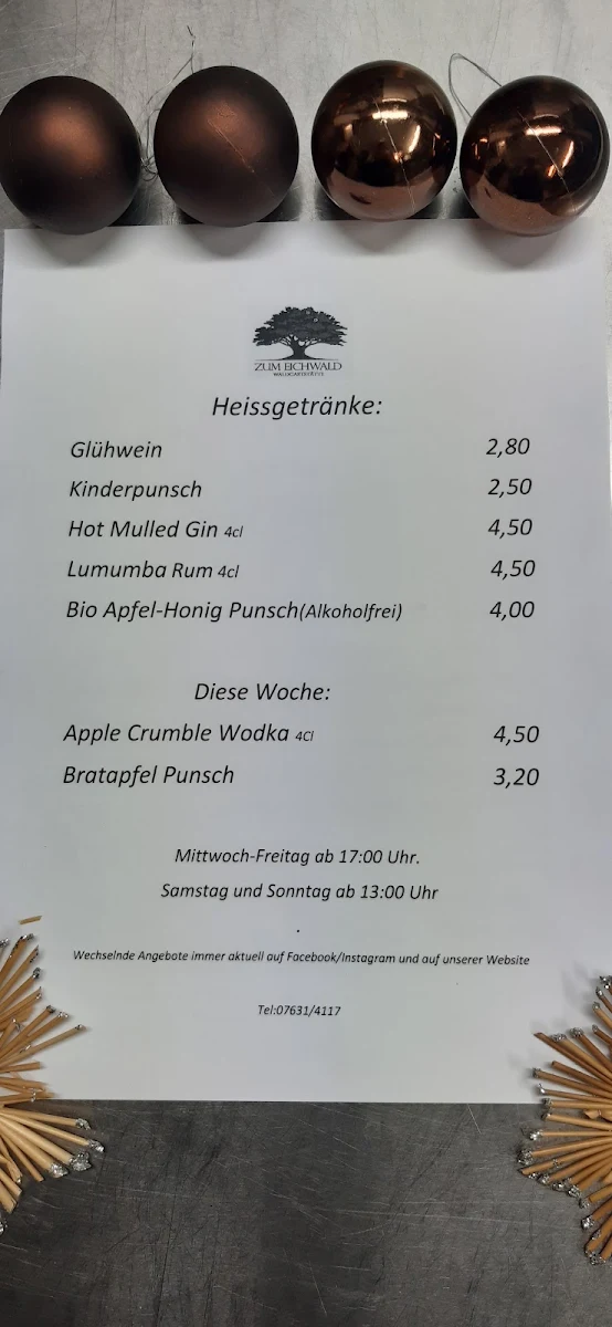 Speisekarte photo 3