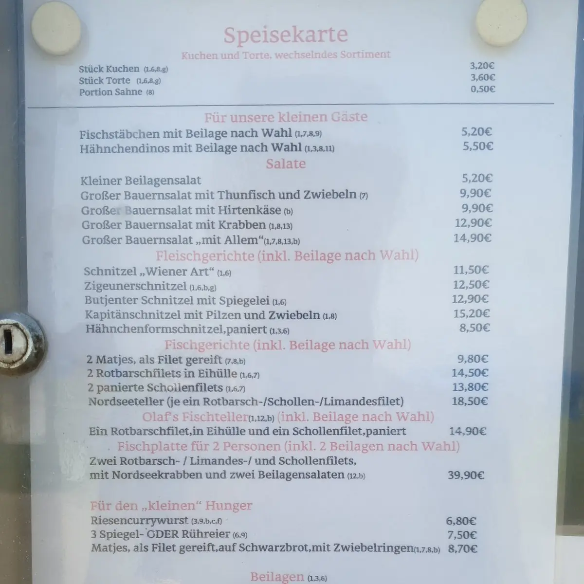 Speisekarte photo 5