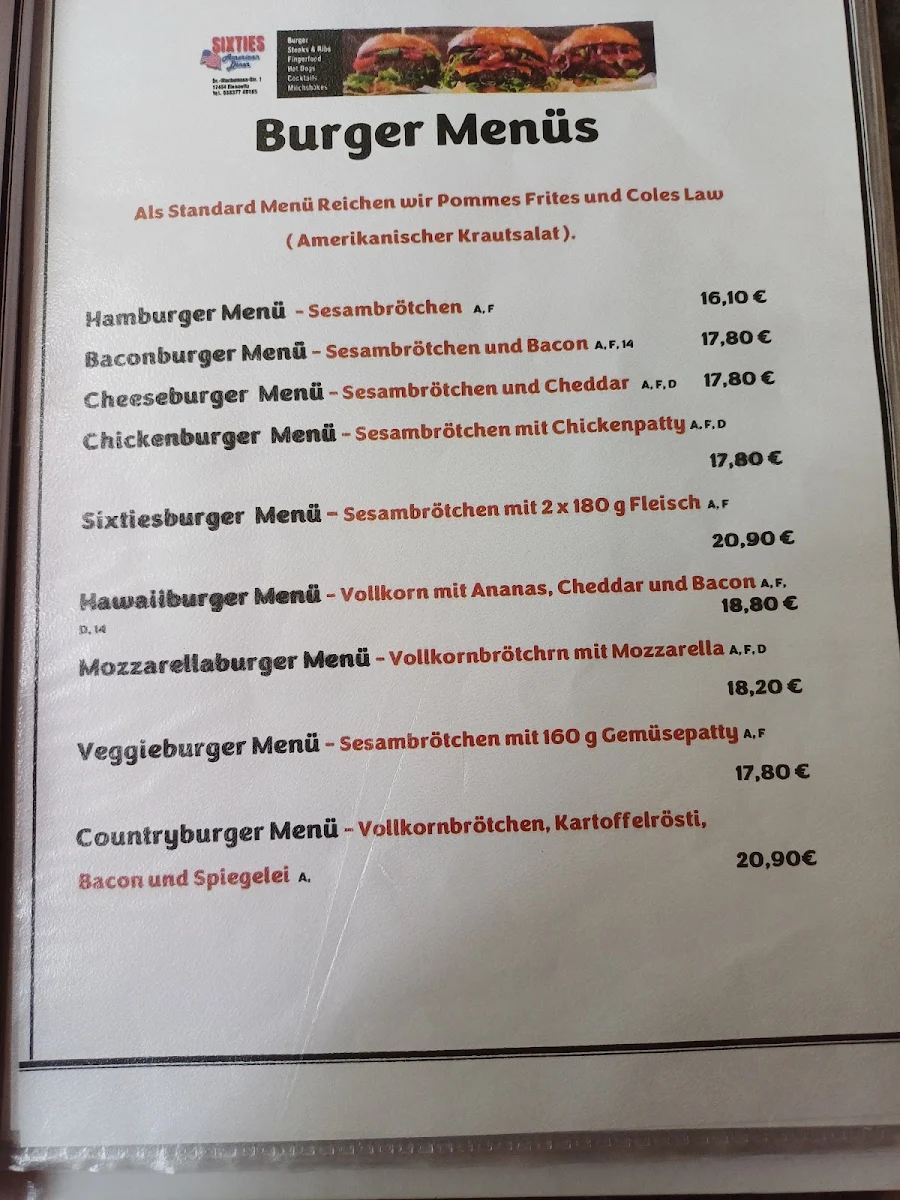 Speisekarte photo 2