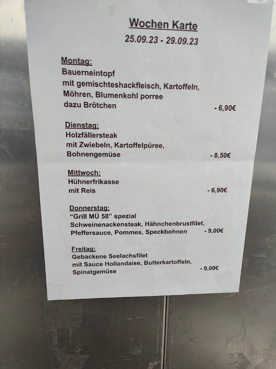 Speisekarte photo 5