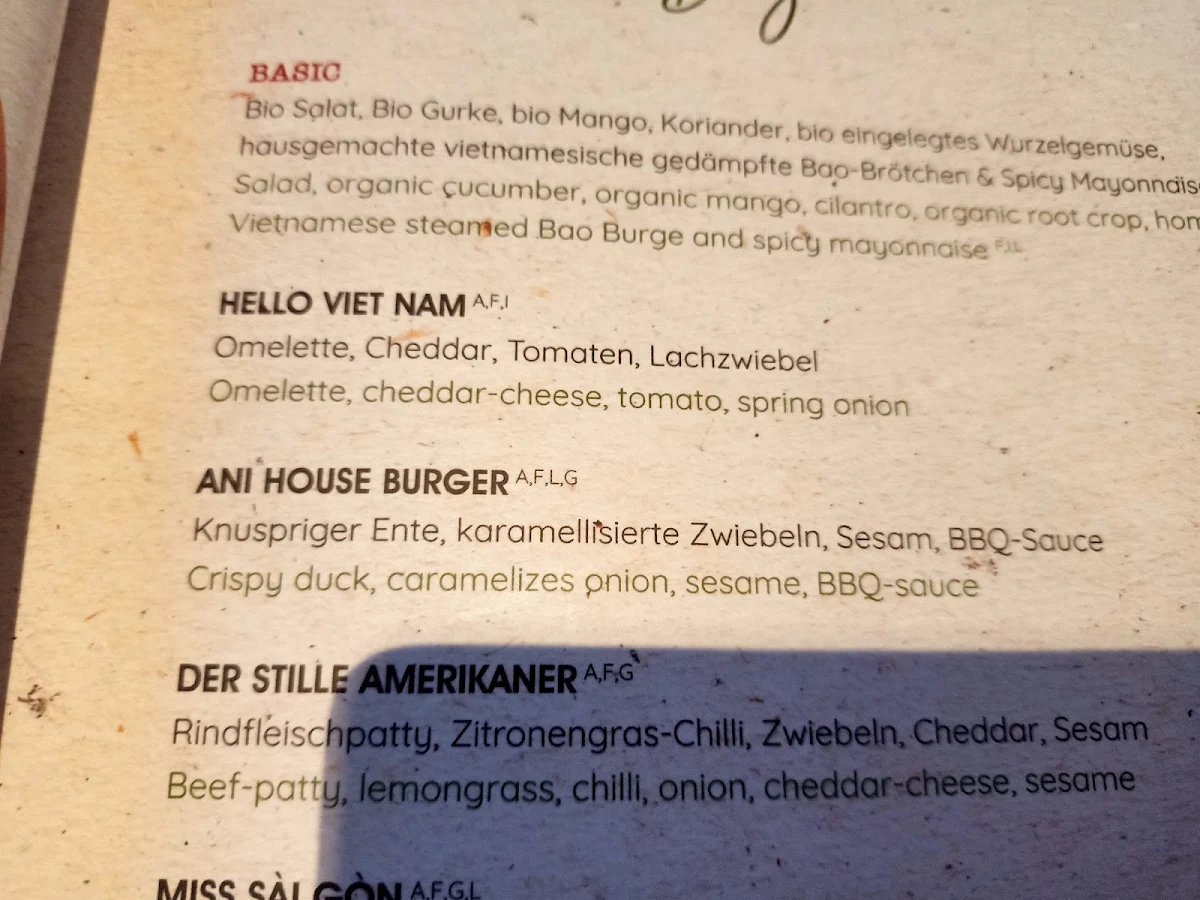Speisekarte photo 5