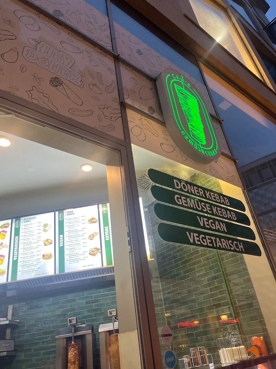 Speisekarte, Can's Gemüsekebab & Kalbsdöner