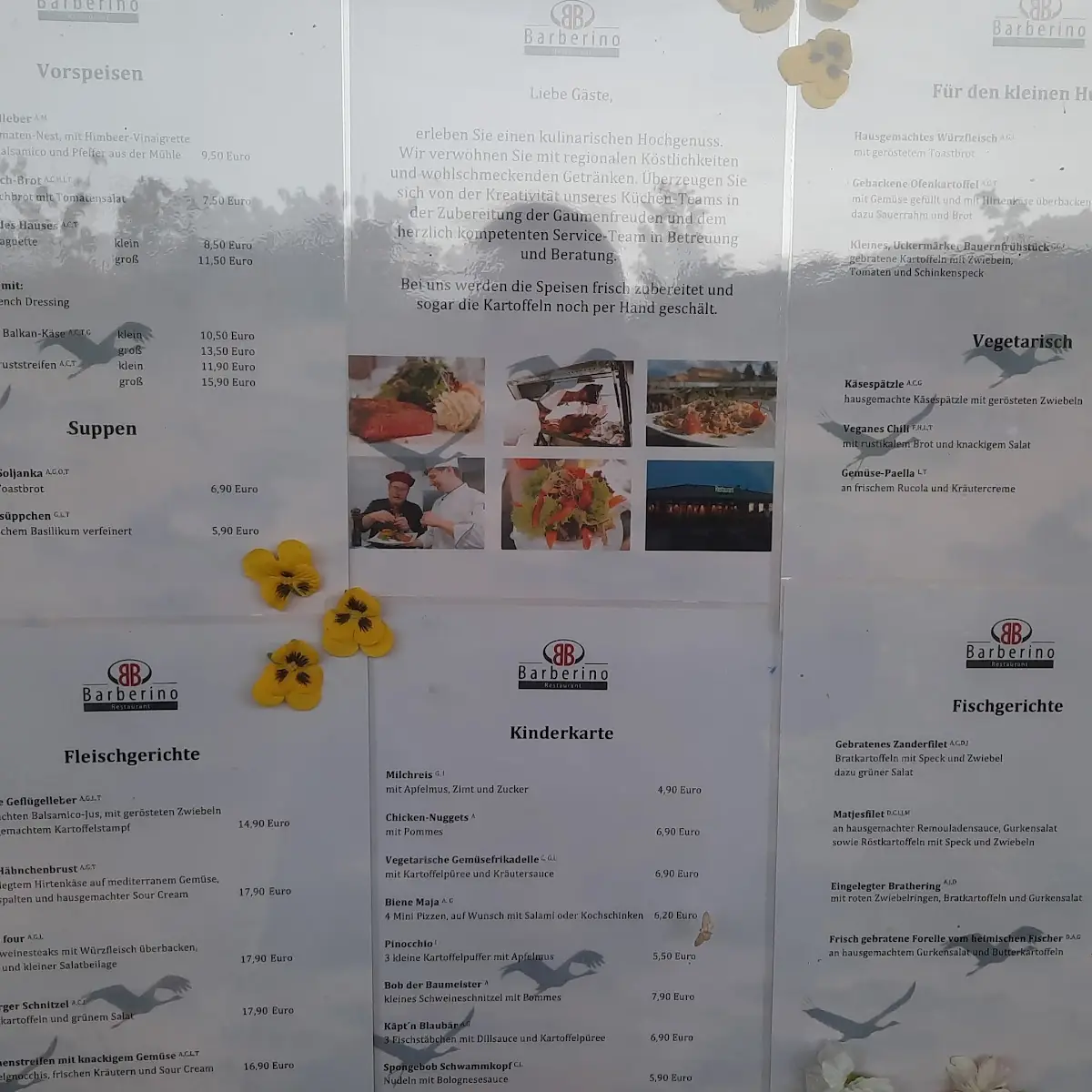 Speisekarte photo 3