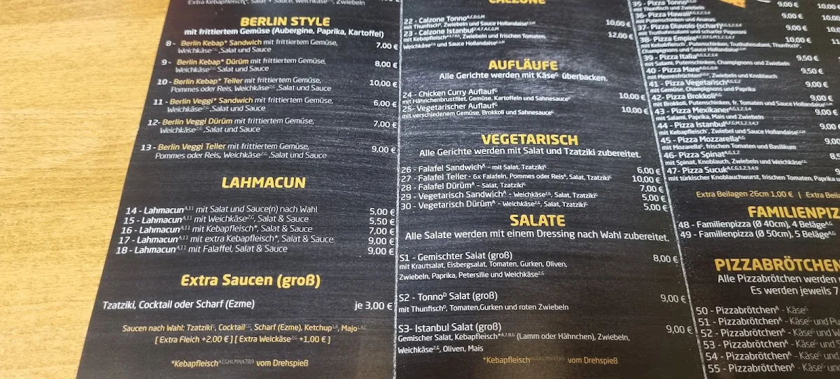 Speisekarte photo 8
