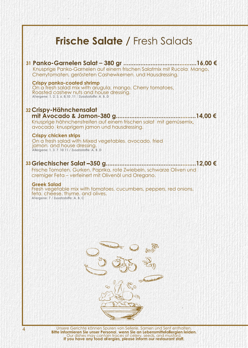 Speisekarte, Landhotel Und Restaurant Haus Steffens by Calpas