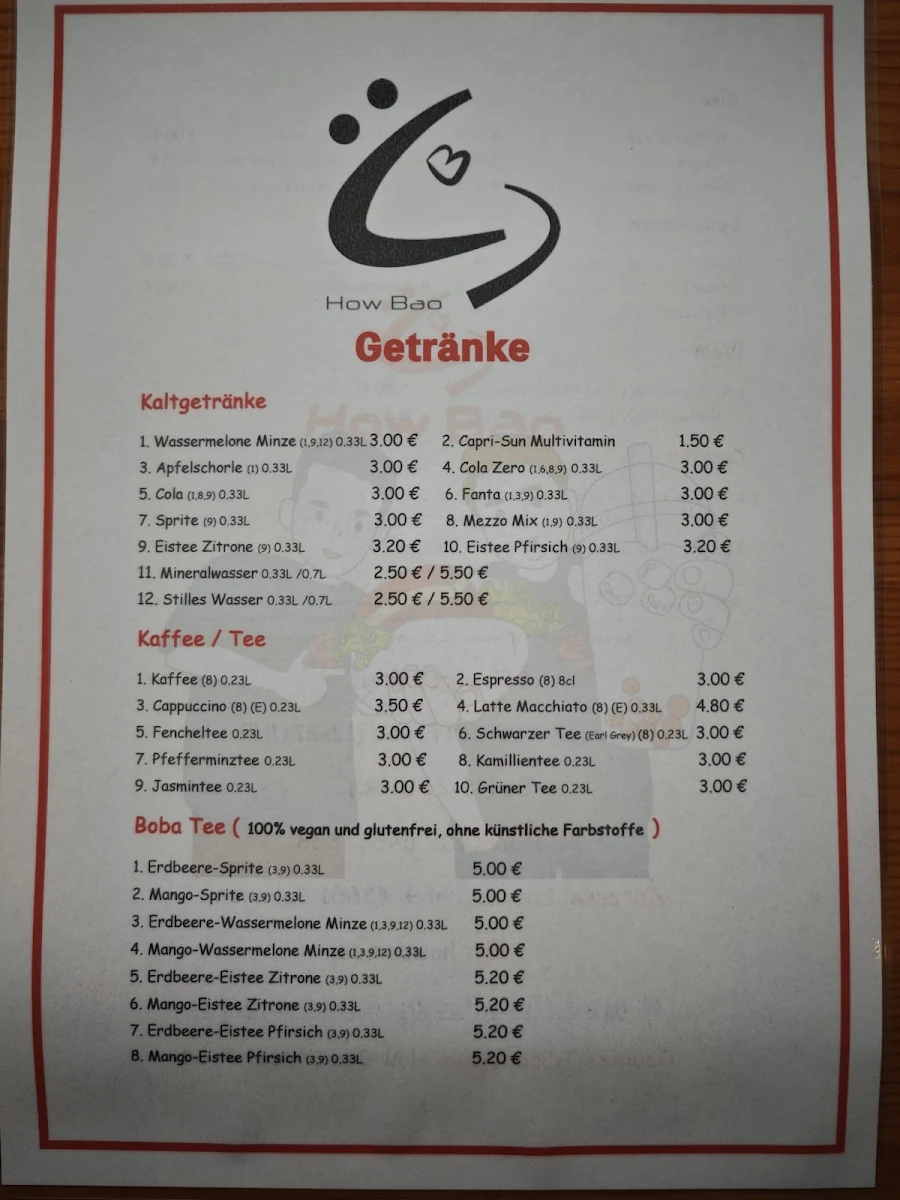 Speisekarte photo 3