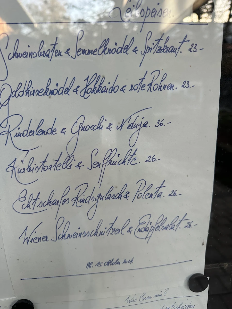 Speisekarte photo 3