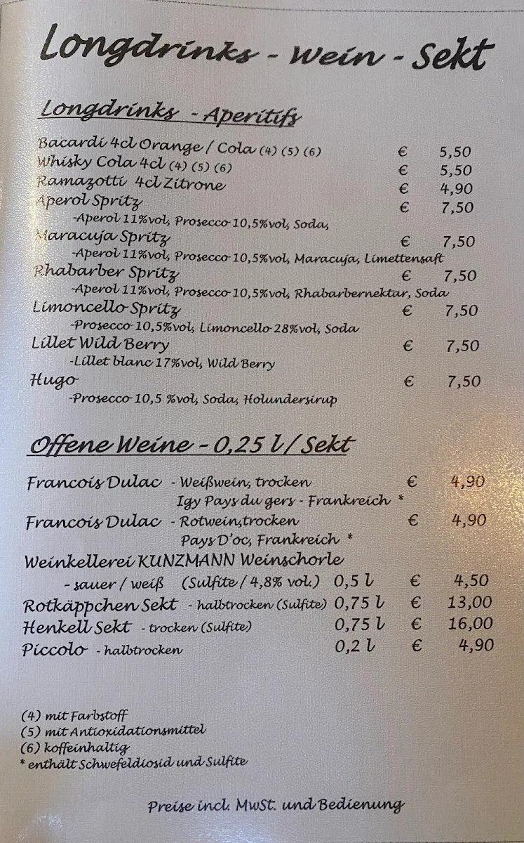 Speisekarte photo 2