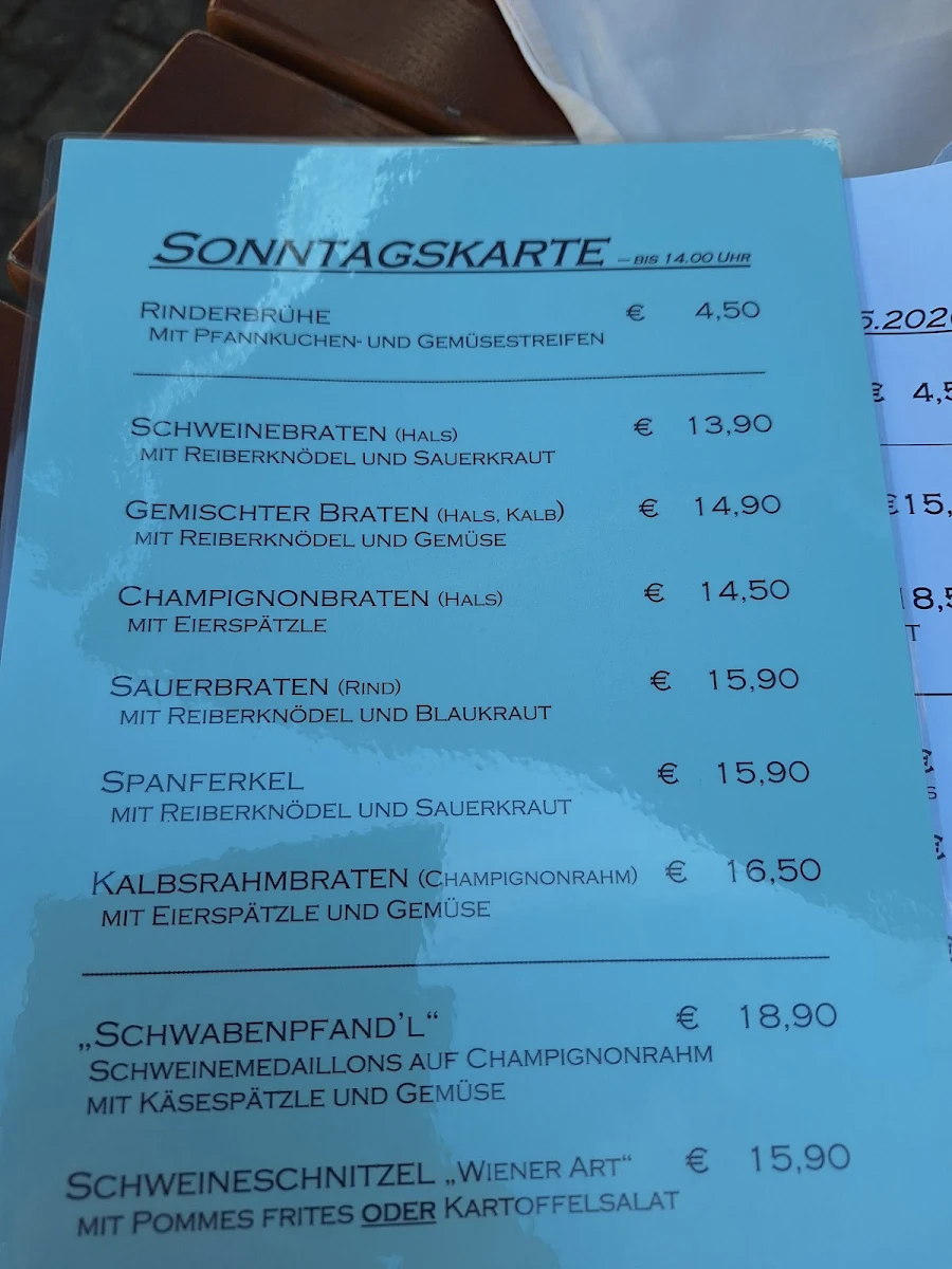 Speisekarte photo 6
