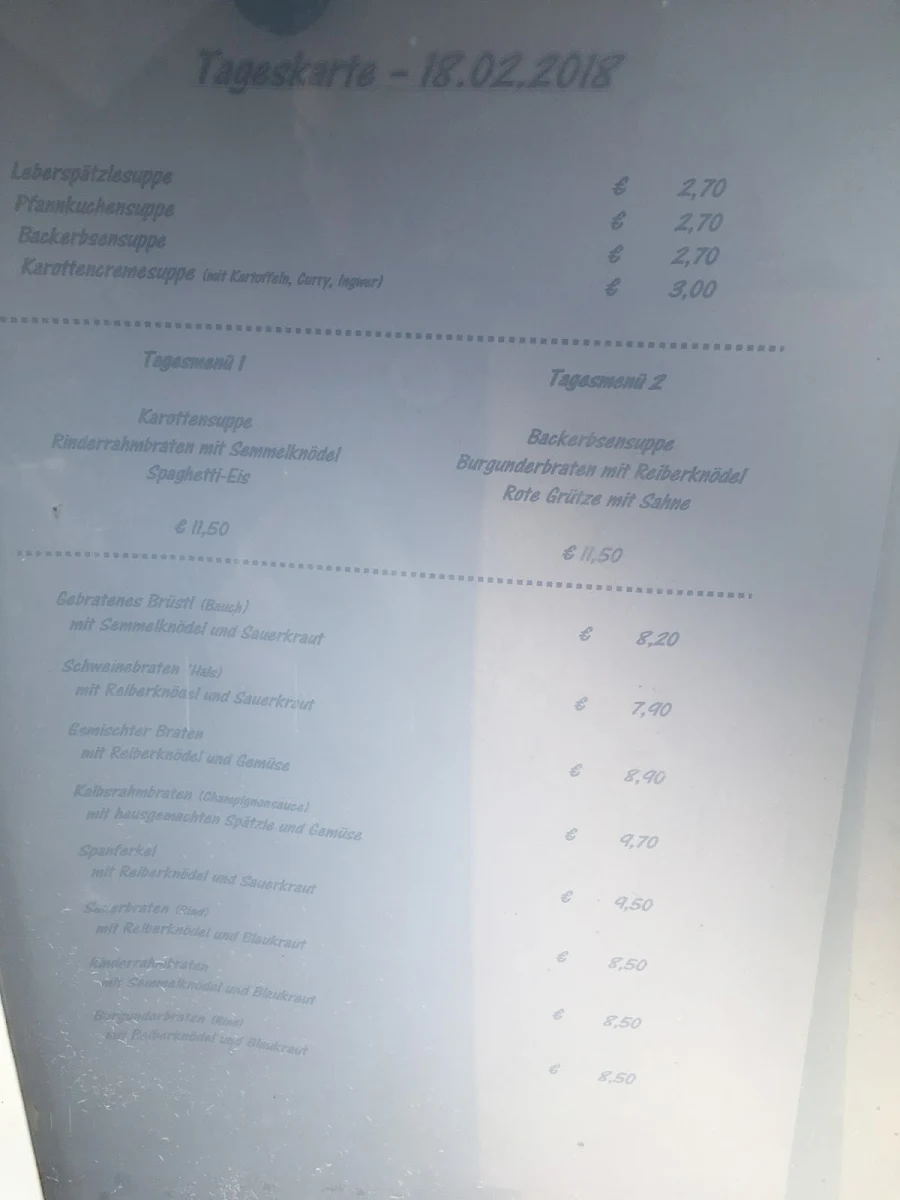 Speisekarte photo 8